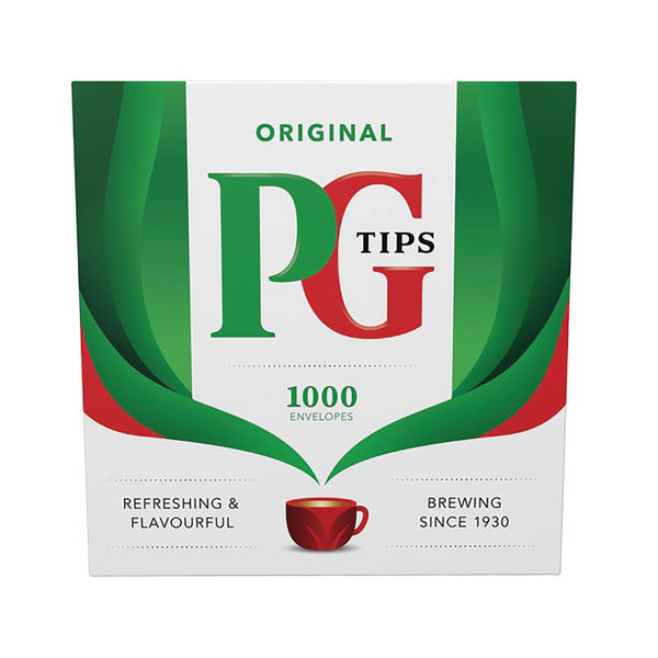 PG Tips Tea Bag Envelope (Pack of 1000) 800397 PG Tips Tea Bag Envelope (Pack of 1000) 800397