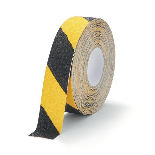 Durable DURALINE GRIP+ Strong Anti Slip Hazard Warning Floor Tape 50mmx15m Yellow/Black 1097130 Durable DURALINE GRIP+ Strong Anti Slip Hazard Warning Floor Tape 50mmx15m Yellow/Black 1097130