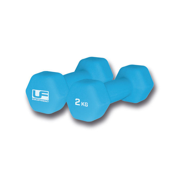 Urban Fitness Neoprene Dumbbell 2kg Sky Blue (Pack of 2) UFW033