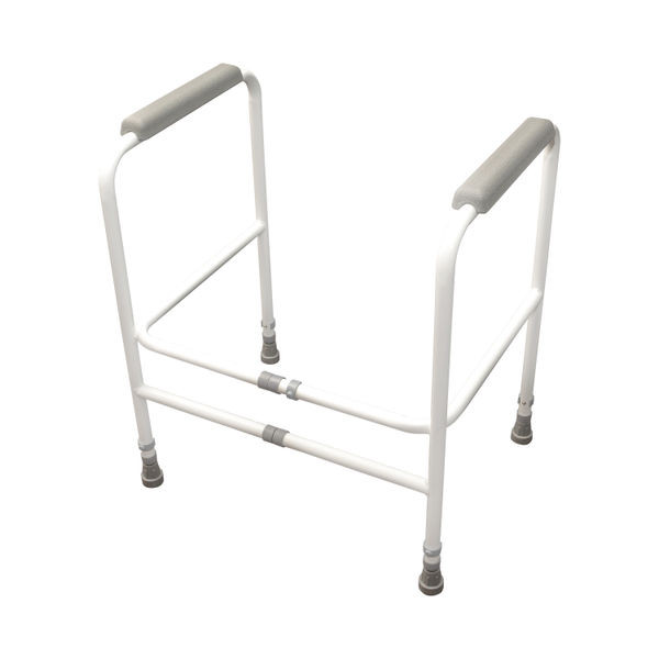 Aidapt Broadstairs Toilet Frame with Adjustable Height and Width VR202 Aidapt Broadstairs Toilet Frame with Adjustable Height and Width VR202