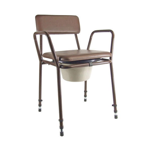 Aidapt Essex Height Adjustable Commode Chair VR161 Aidapt Essex Height Adjustable Commode Chair VR161