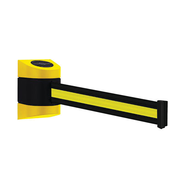 VFM Black /Yellow Wall Mounted Retractable Barrier 4.6m 309834 VFM Black /Yellow Wall Mounted Retractable Barrier 4.6m 309834