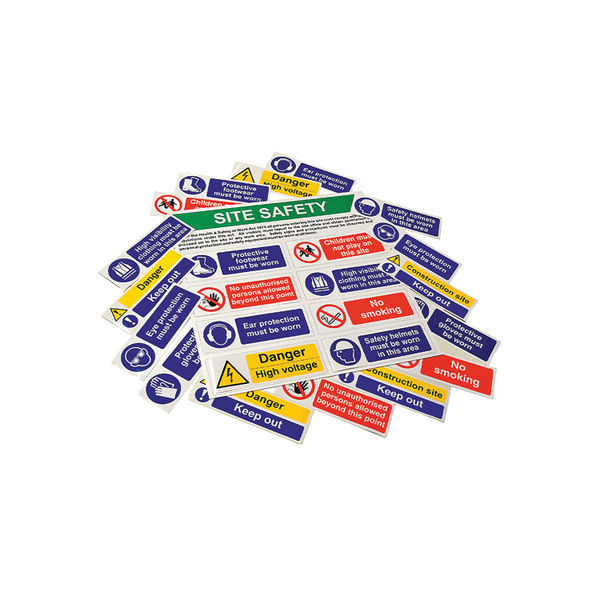 Spectrum Build Your Own Composite Safety Sign Kit RPVC 650x650mm 17332