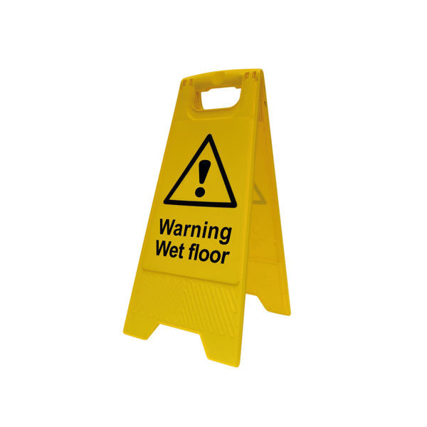 Spectrum Industrial Heavy Duty A Board Warning Wet Floor 4702 Spectrum Industrial Heavy Duty A Board Warning Wet Floor 4702