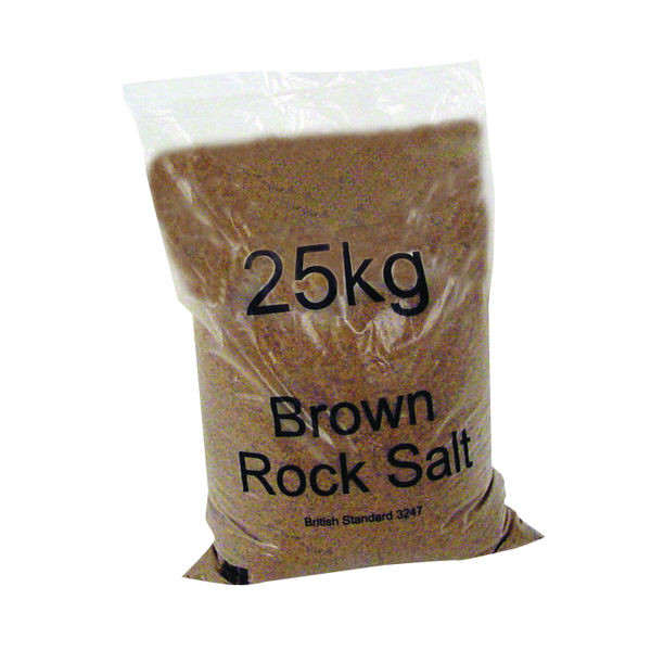 Winter Dry Brown Rock Salt 25kg 384071