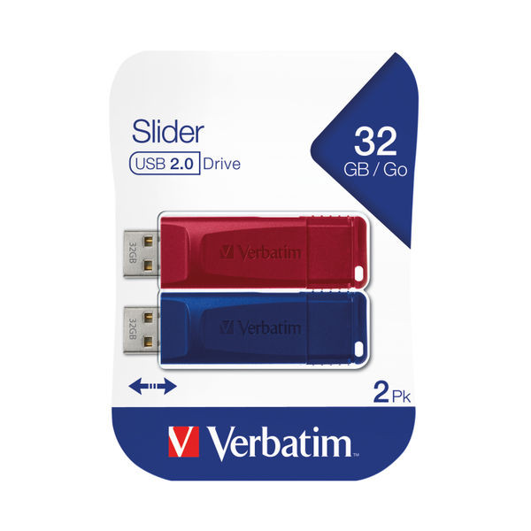 Verbatim Store n Go USB 2.0 32GB (2 Pack) 49327