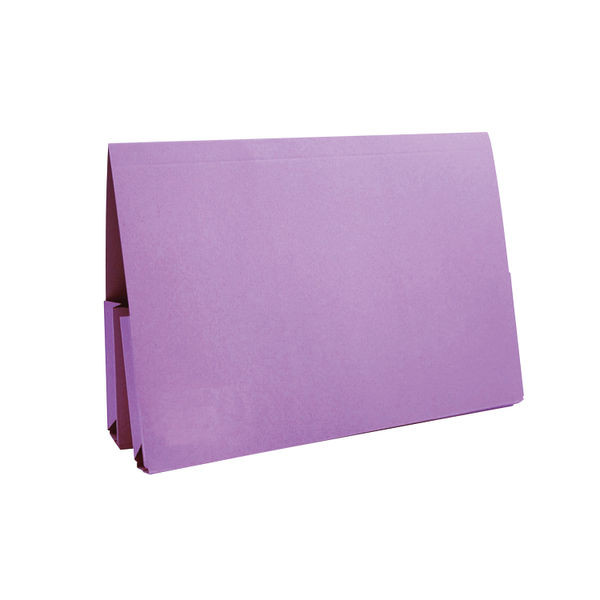 Exacompta Guildhall Double Pocket Legal Wallet Foolscap Mauve (Pack of 25) 37214 Exacompta Guildhall Double Pocket Legal Wallet Foolscap Mauve (Pack of 25) 37214