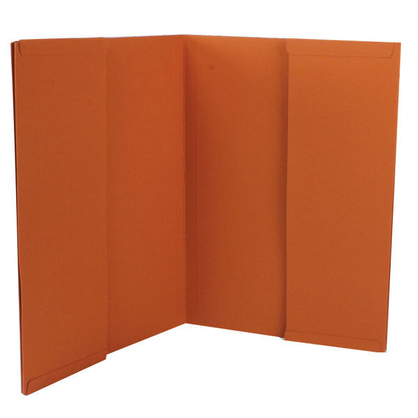 Exacompta Guildhall Legal Double Pocket Wallet Foolscap Orange (Pack of 25) 214-ORG Exacompta Guildhall Legal Double Pocket Wallet Foolscap Orange (Pack of 25) 214-ORG