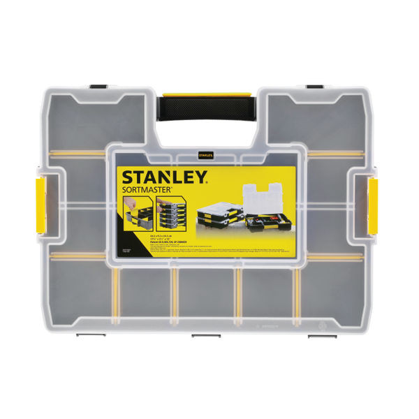 Stanley Sortmaster Organiser 90mm Black 1-94-745 Stanley Sortmaster Organiser 90mm Black 1-94-745