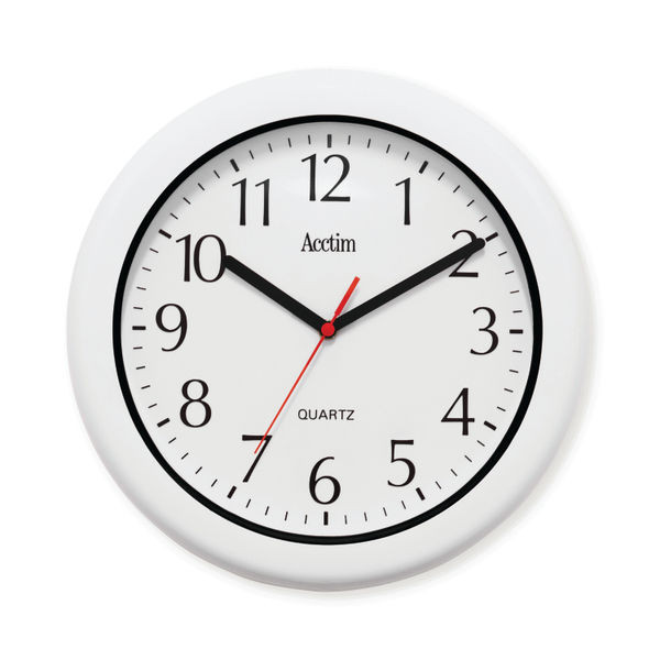 Acctim Oceana Outdoor Wall Clock White 30cm 93/701 Acctim Oceana Outdoor Wall Clock White 30cm 93/701