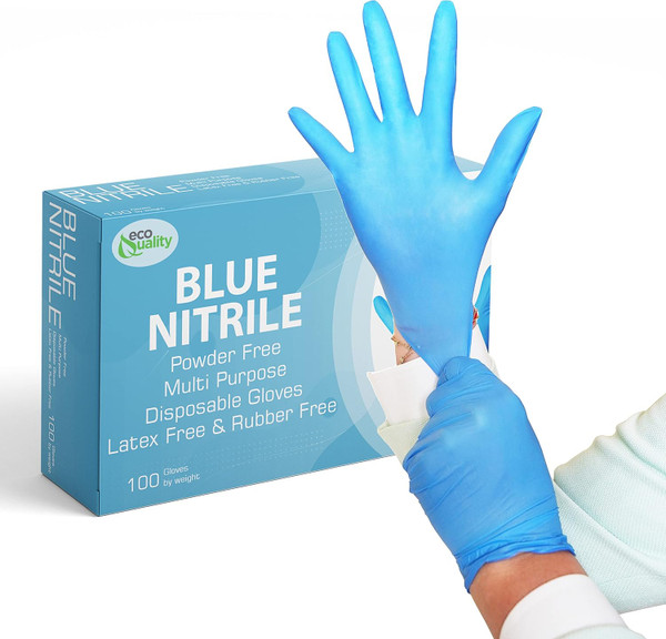 Non–Sterile Nitrile Examination Gloves Blue (X–Large) (Pack of 200) Non–Sterile Nitrile Examination Gloves Blue (X–Large) (Pack of 200)