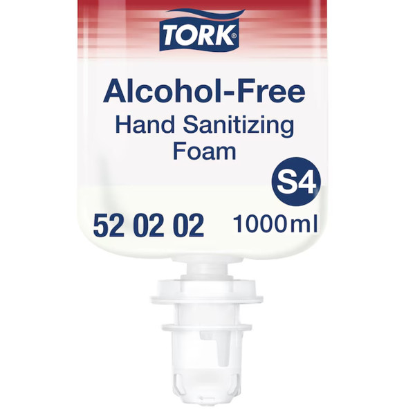 Tork® Hand Sanitising Alcohol–Free Foams S4 (1000 ml)