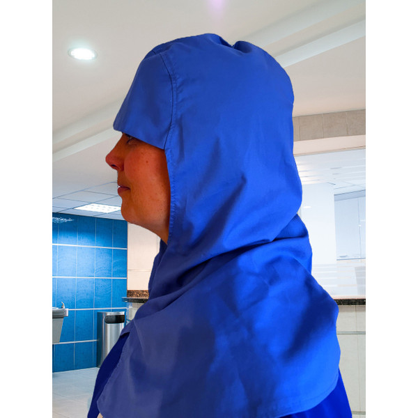 Eco Ninjas™ Reusable Theatre Plain Hoods Royal Blue (Large)