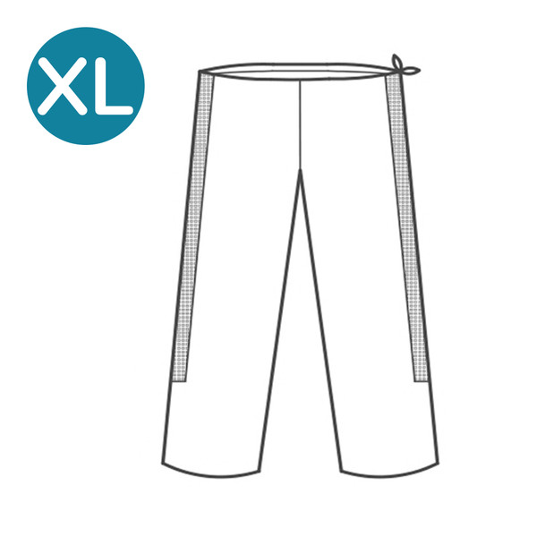 365 Patient Suit Trousers Blue (X–Large) (Pack of 100) 365 Patient Suit Trousers Blue (X–Large) (Pack of 100)