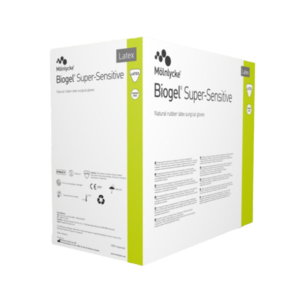 Biogel® Super–Sensitive Latex Surgical Gloves (7.0) (Pack of 50) Biogel® Super–Sensitive Latex Surgical Gloves (7.0) (Pack of 50)