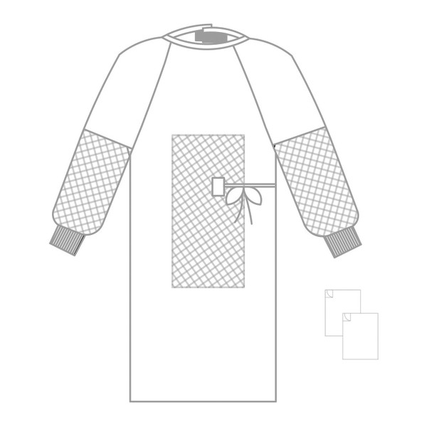 365 Impervious Lite Surgical Gowns (X–Large X–Long) (Pack of 30)