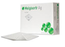 Melgisorb Antimicrobial Alginate Dressings (5 x 5 cm) (Pack of 10)