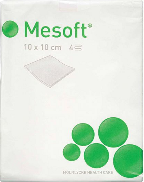Mesoft® 4–Ply Sterile Non Woven Swabs (10 x 10 cm) (Pack of 150) Mesoft® 4–Ply Sterile Non Woven Swabs (10 x 10 cm) (Pack of 150)