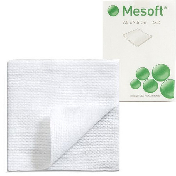 Mesoft® Non–Sterile Non Woven Swabs 40 gsm (10 x 10 cm) (Pack of 100)