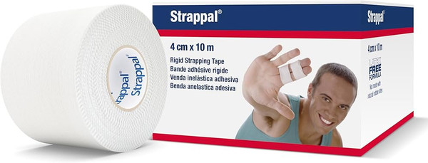 Strappal® Hypoallergenic Zinc Oxide Rigid Strapping Tape (2.5 cm x 10 m)