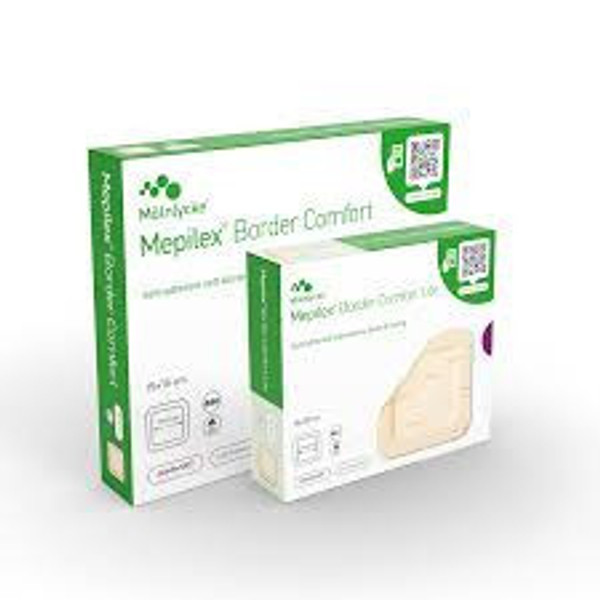Mepilex® Border Comfort Lite Foam Dressings (15 x 15 cm) (Pack of 10)