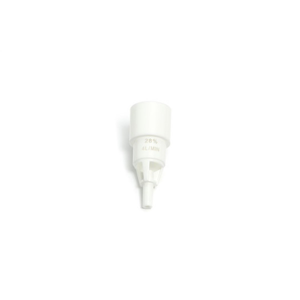 Intersurgical® Venturi Valve Oxygen White (28%) (Pack of 50)