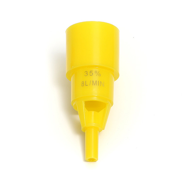 Intersurgical® Venturi Valve Oxygen Yellow (35%) (Pack of 50)