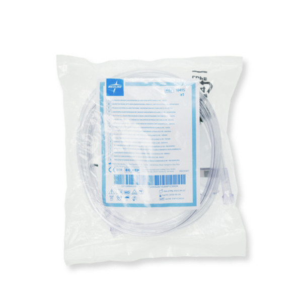 Medline Medium Concentration Elongated Oxygen Masks Without Tubing (Adult) (Pack of 50)