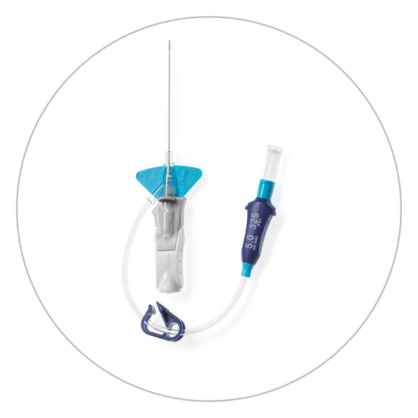 Nexiva Diffusics Closed IV Catheter System (22 G x 1.00") (Pack of 20)