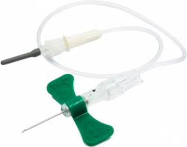BD Vacutainer® Push Button Blood Collection Sets Green (21 G x 12") (Pack of 50)