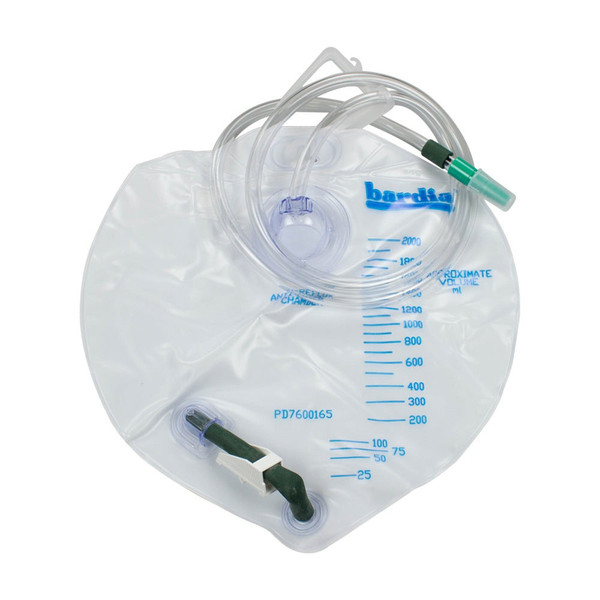 Bardia® Sterile Urine Drainage Bags With Non–Return Valve (2 L)