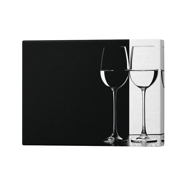 Black and White Glasses Canvas Print 20x32 Inches SC1STVCD05837M