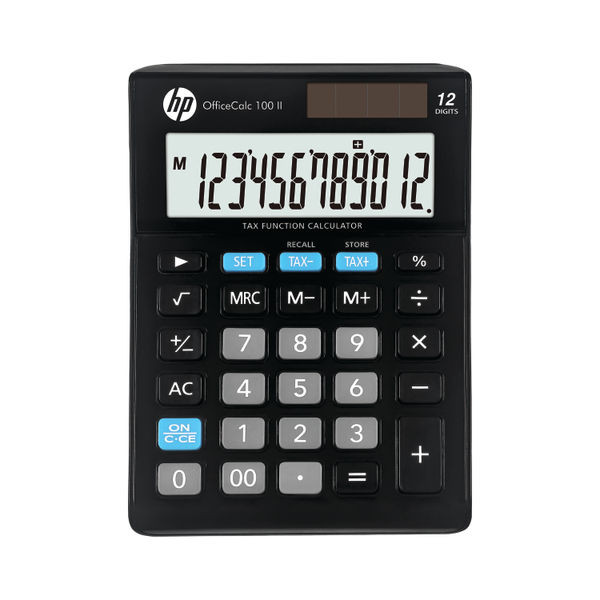 HP OfficeCalc 100 II 12 Digit Desktop Calculator HP-OC100II/INTBX