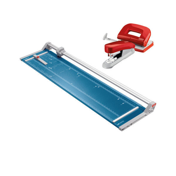 Dahle 554 A2 Professional Rotary Trimmer with Stapler Punching Set