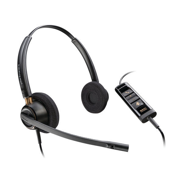 Poly EncorePro 525 USB-A Stereo Headset 783R3AA