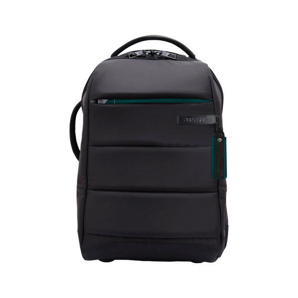 BestLife 15.6 inch Trolley Backpack USB Black and Green BT-3335P