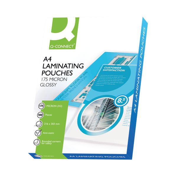Fellowes Enhance Laminating Pouch A4 160 Micron Total Thickness Gloss (Pack of 25) 53962