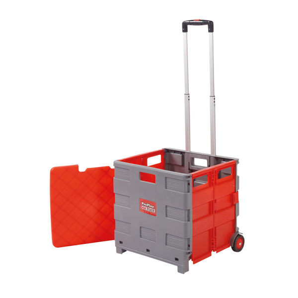 GPC Grey and Red Large Folding Box Truck with Lid GI042Y