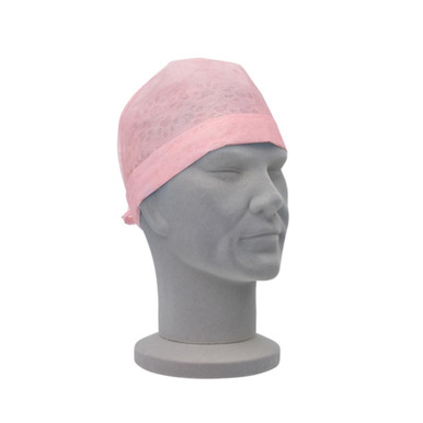 Tie–Back Operating Caps Pink (Pack of 100)