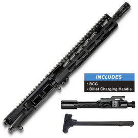 AR15 Complete Premium Upper Receiver - 5.56 - 10.5" Barrel by White Label Armory