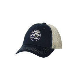 Saltwater Arms Hat—Navy/Stone Unstructured