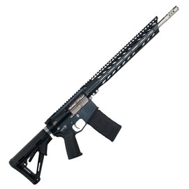 OUTERWILD Timbrwlf Rifle Midnight Black .223 Wylde 16 in. Barrel with 15 in. Handguard built by Outerwild Manufacturing