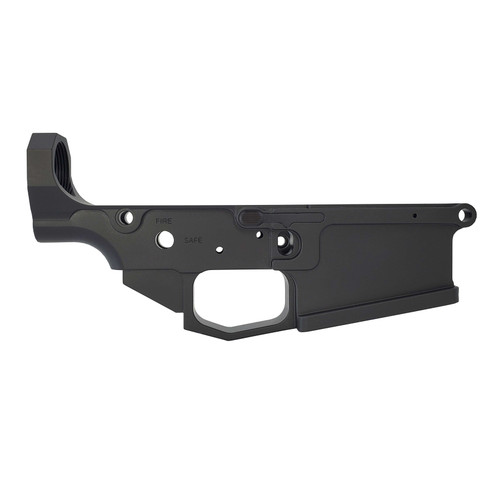 AR10 Lower Receiver (Billet)—Right Side Bolt Release from White Label Armory