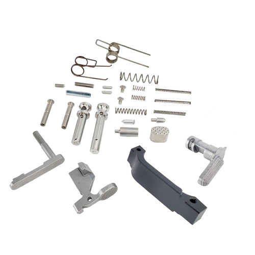 Saltwater Arms Blackfin™ AR15/M16 Stainless Steel Lower Parts Kit, 5.56, Assembler’s Special distributed by White Label Armory