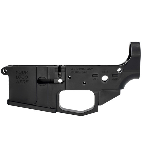 AR15 Lower Receiver for Variance—Billet, Anodized by White Label Armory