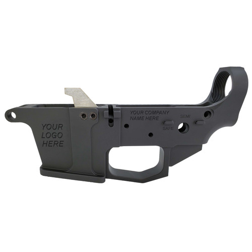 AR9 Lower Receiver for Variance—Billet, Anodized by White Label Armory