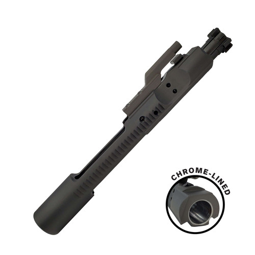 M16 Bolt Carrier Group—Chrome-Lined, Billet Extractor, 5.56, Nitride from White Label Armory