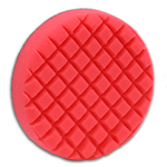 Cross Groove Red LSP Finishing Flex Foam Buffing Pad