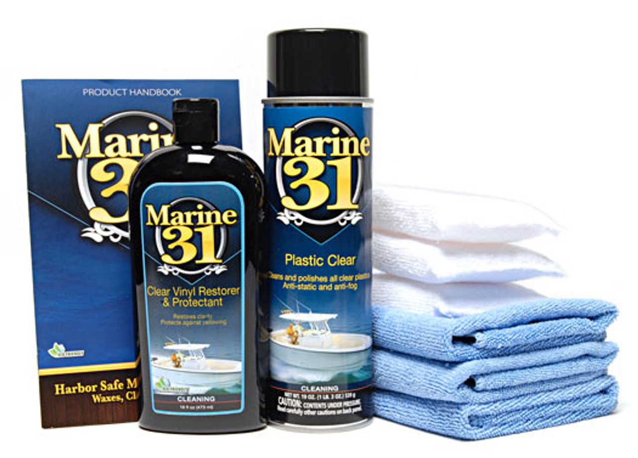 Marine 31 Fabric & Vinyl Cleaner Gallon & 20 oz. Combo