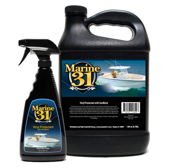 Marine 31 Vinyl Protectant with SunBlock Gallon & 20 oz. Combo